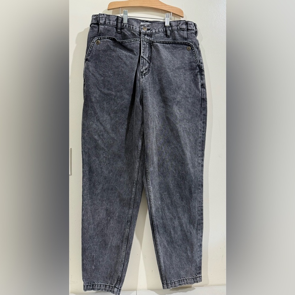 Nabee Relax es Men's Washed Charcoal Jeans